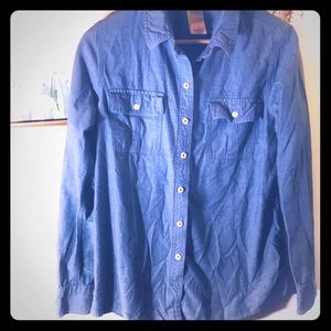 Patagonia Chambray Button up long sleeve